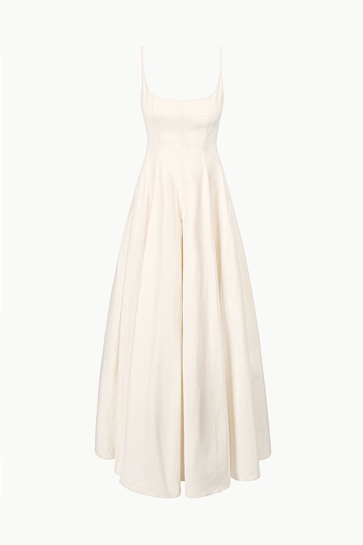 STAUD | Joy Maxi Dress Ivory 1