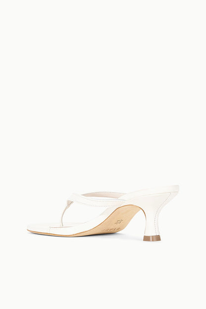 STAUD | Freja Thong Kitten Heel Paper 1