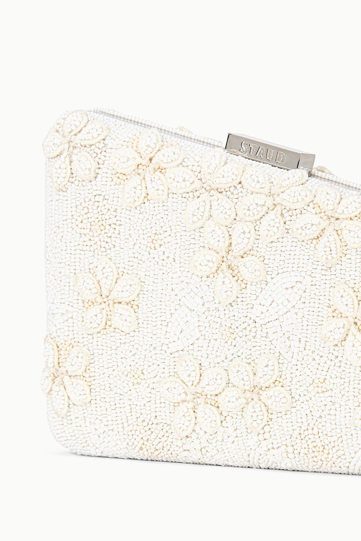 STAUD | Carmella Beaded Clutch Garden Party