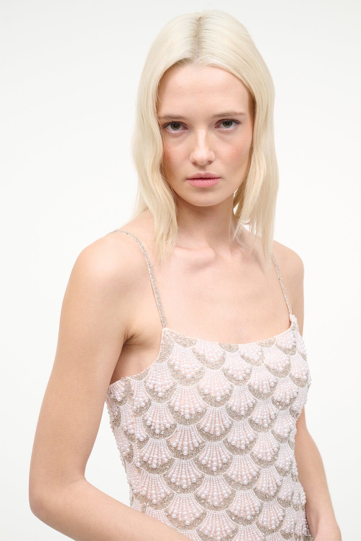 STAUD | Las Palmas Dress Pearl