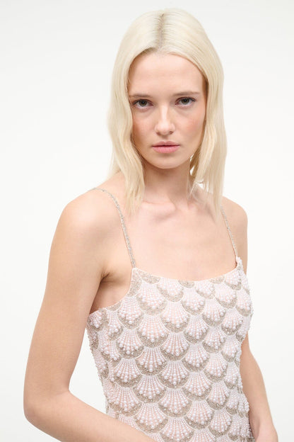 STAUD | Las Palmas Dress Pearl