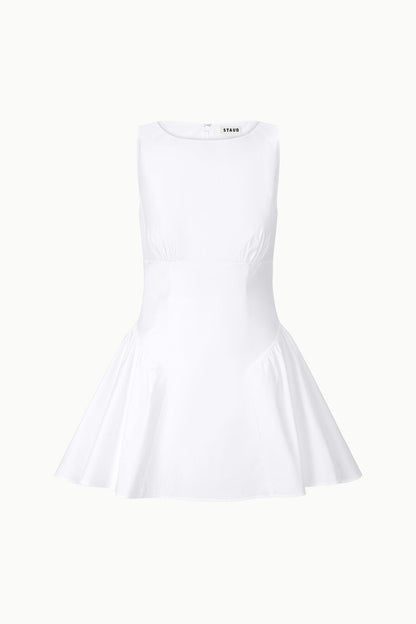 STAUD | Gwen Mini Dress White