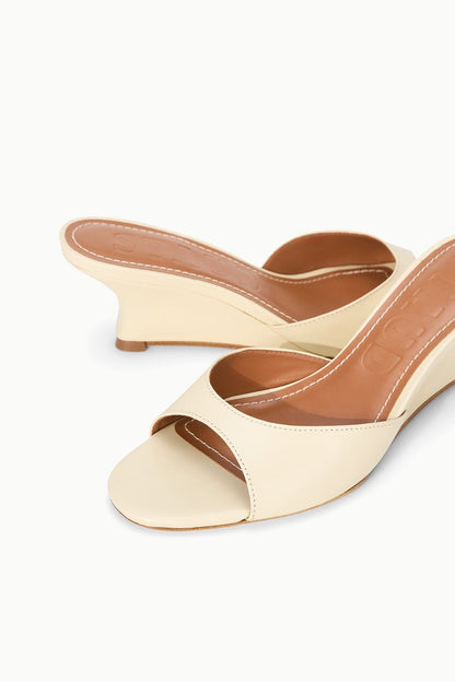 STAUD | Brigitte Wedge Cream