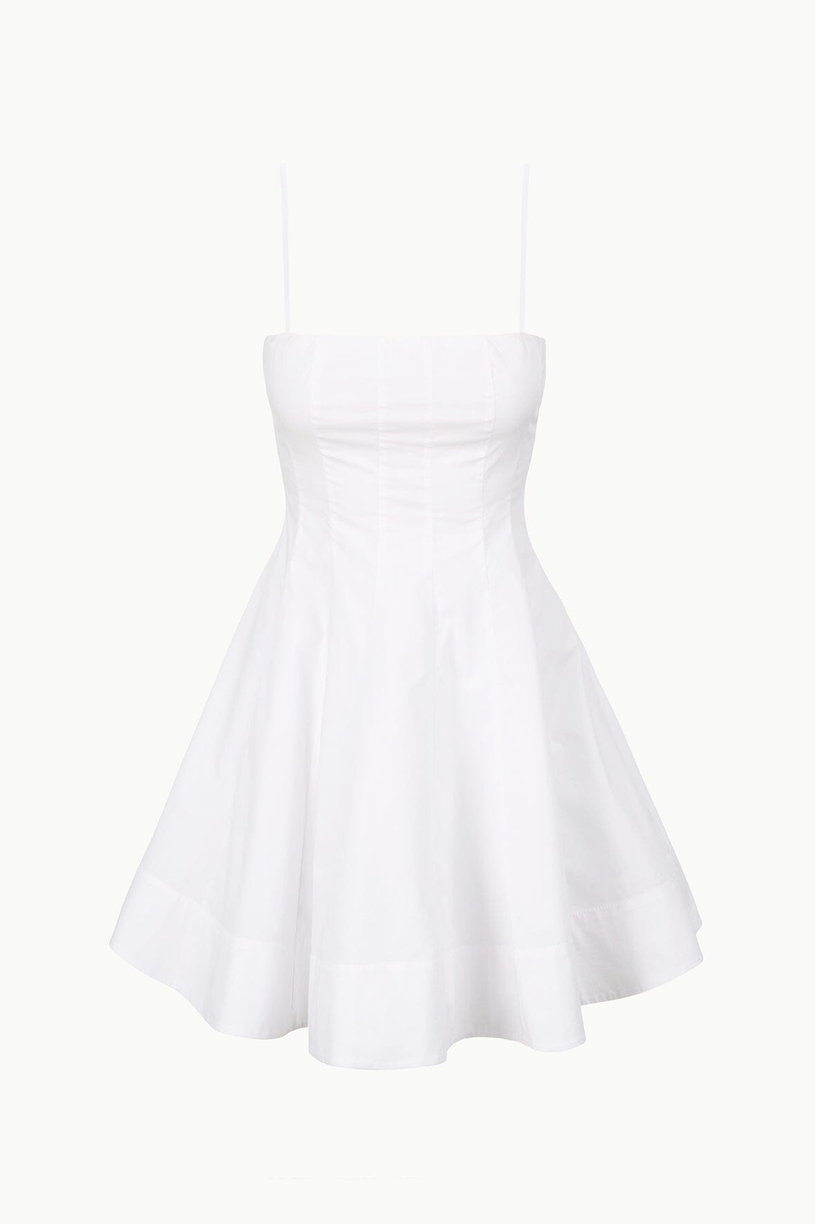 STAUD | Wylie Mini Dress White