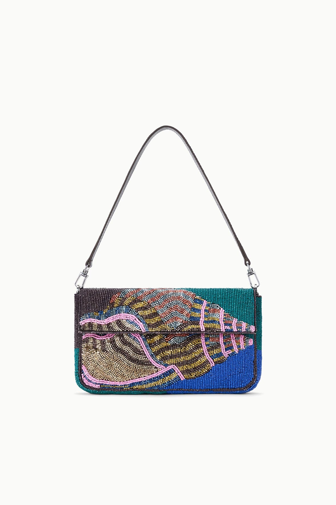 STAUD | Timmy Convertible Shoulder Bag Conch Shell