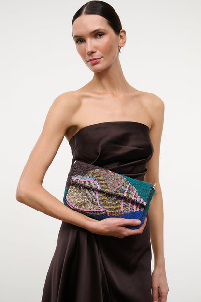 STAUD | Timmy Convertible Shoulder Bag Conch Shell