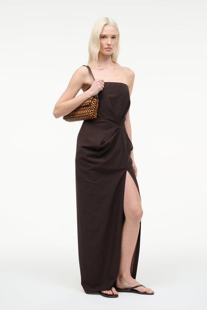 STAUD | Timmy Convertible Shoulder Bag Multi Wood Beads