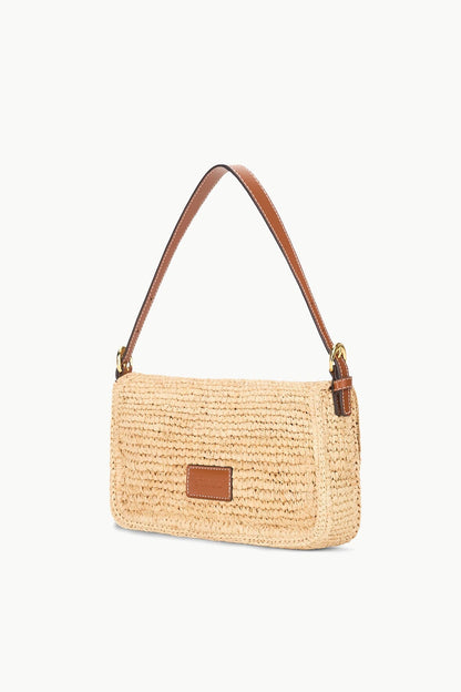 STAUD | Harlow Raffia Bag Natural Tan