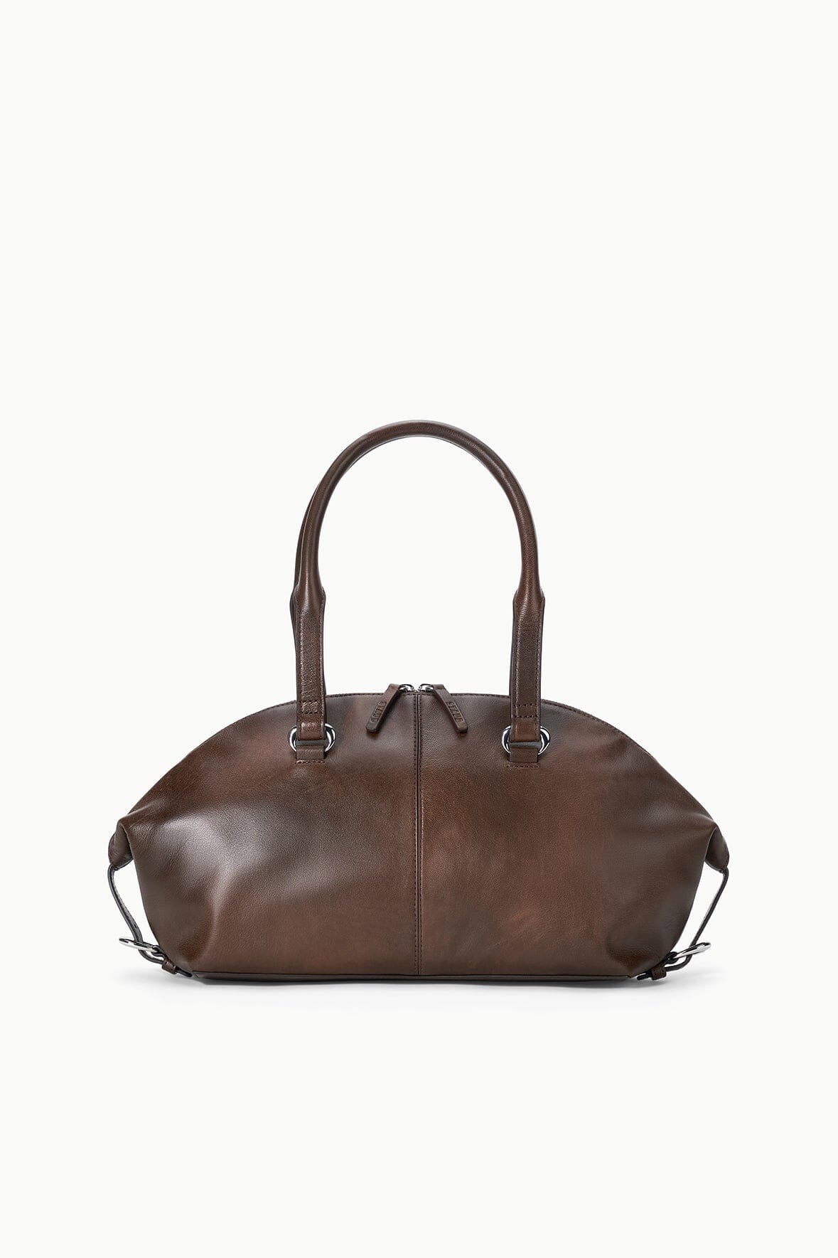 STAUD | Hester Shoulder Bag Espresso Distressed