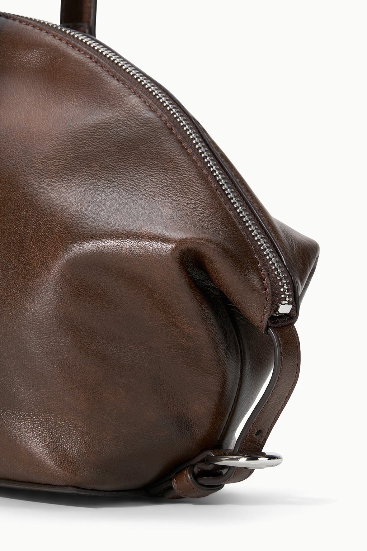 STAUD | Hester Shoulder Bag Espresso Distressed