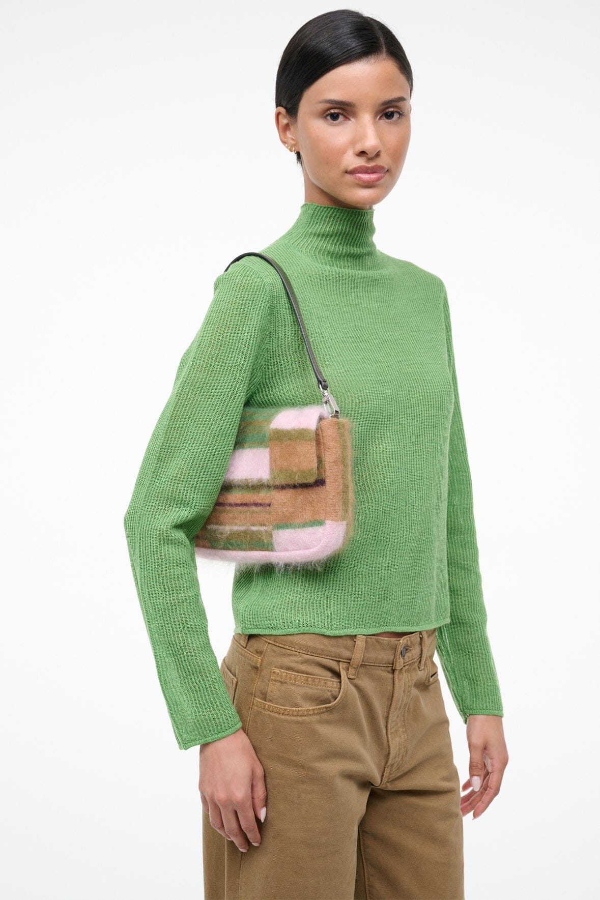 STAUD | Timmy Convertible Shoulder Bag Pixel