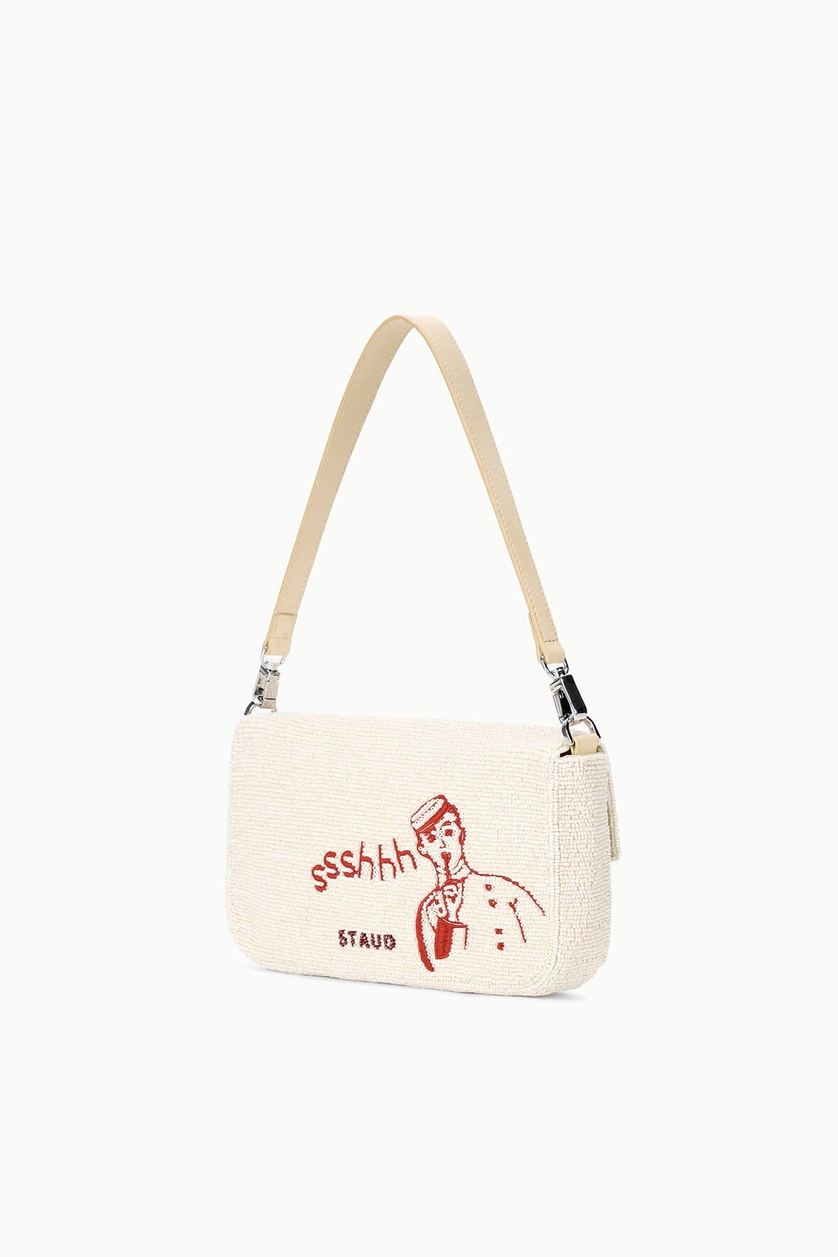 STAUD | Timmy Convertible Shoulder Bag Do Not Disturb