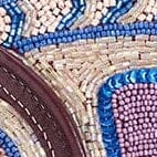STAUD | Pesce Beaded Clutch Ultraviolet