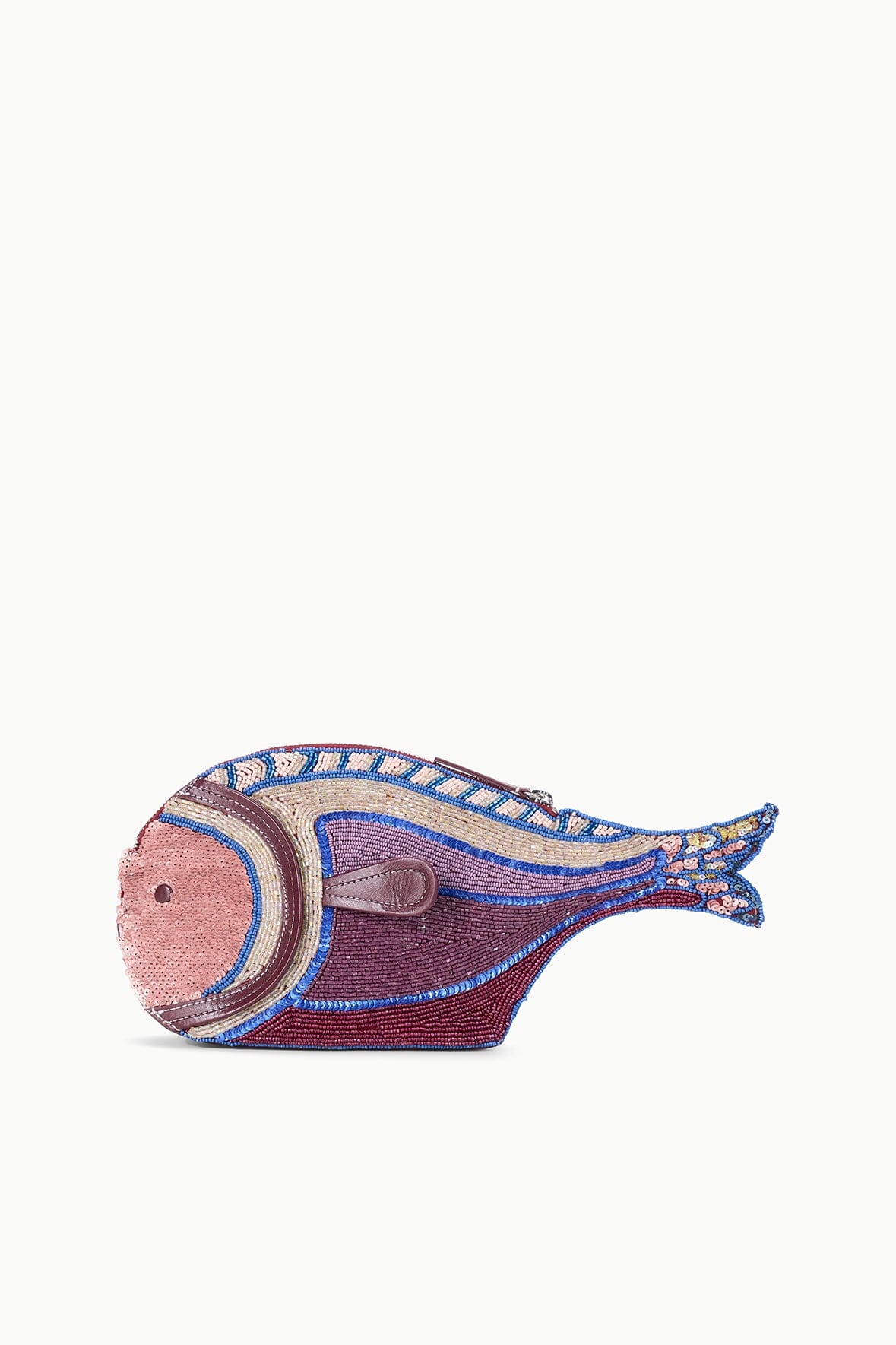 STAUD | Pesce Beaded Clutch Ultraviolet