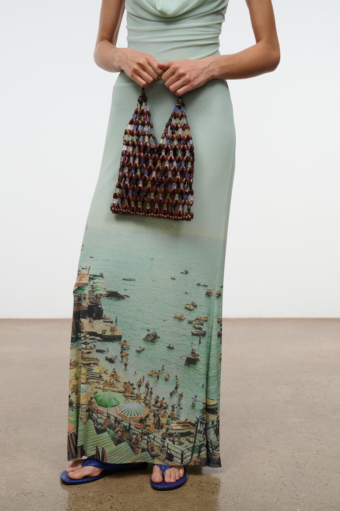 STAUD | Karla Bag Sea Glass Multi