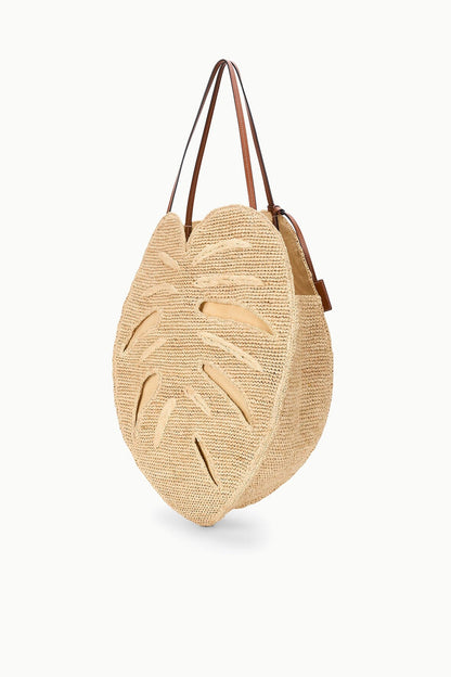 STAUD | Large Palm Raffia Bag Natural