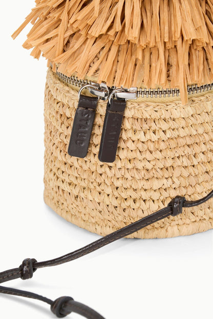 STAUD | Tiki Raffia Bag Natural