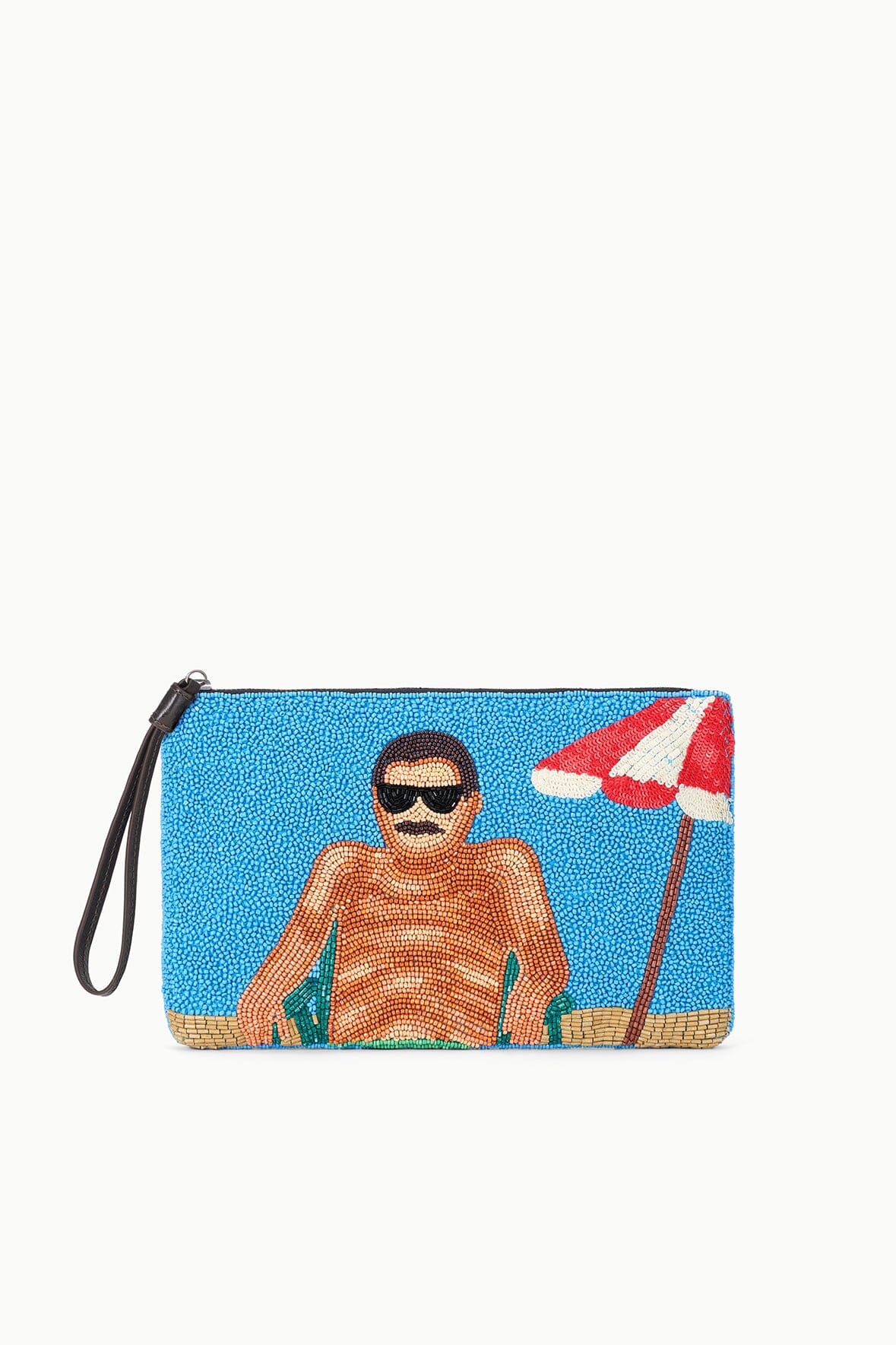 STAUD | Tommy Beaded Large Pouch Sundaze
