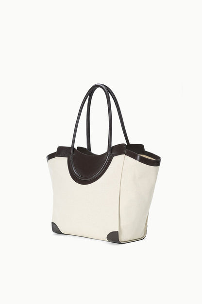 STAUD | Maude Tote Bag Natural Espresso