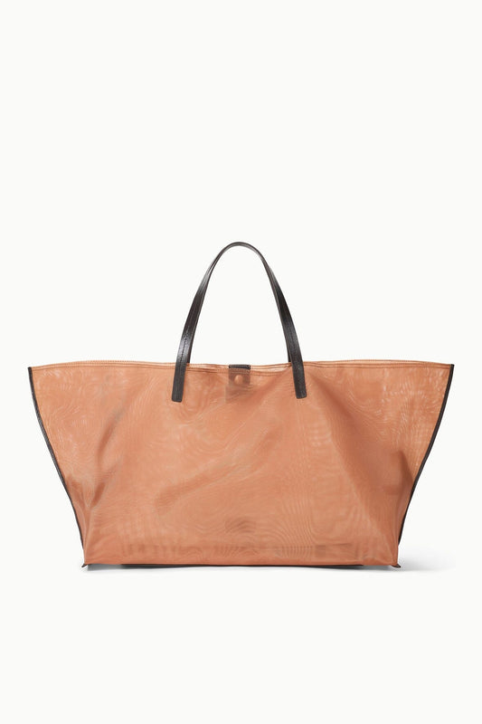 STAUD | Christos Large Mesh Tote Camel
