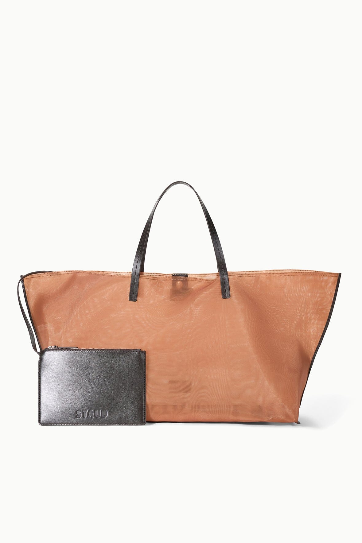 STAUD | Christos Large Mesh Tote Camel