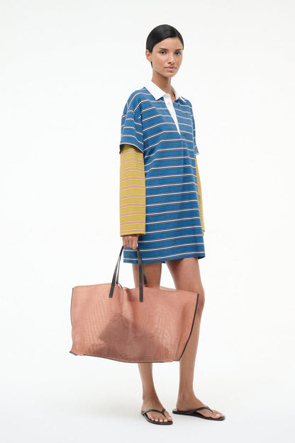 STAUD | Christos Large Mesh Tote Camel