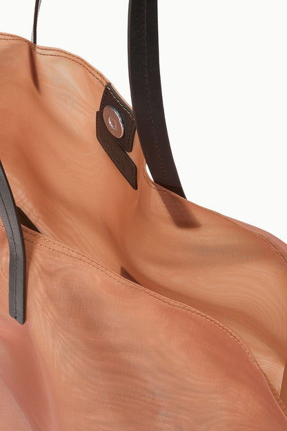 STAUD | Christos Large Mesh Tote Camel