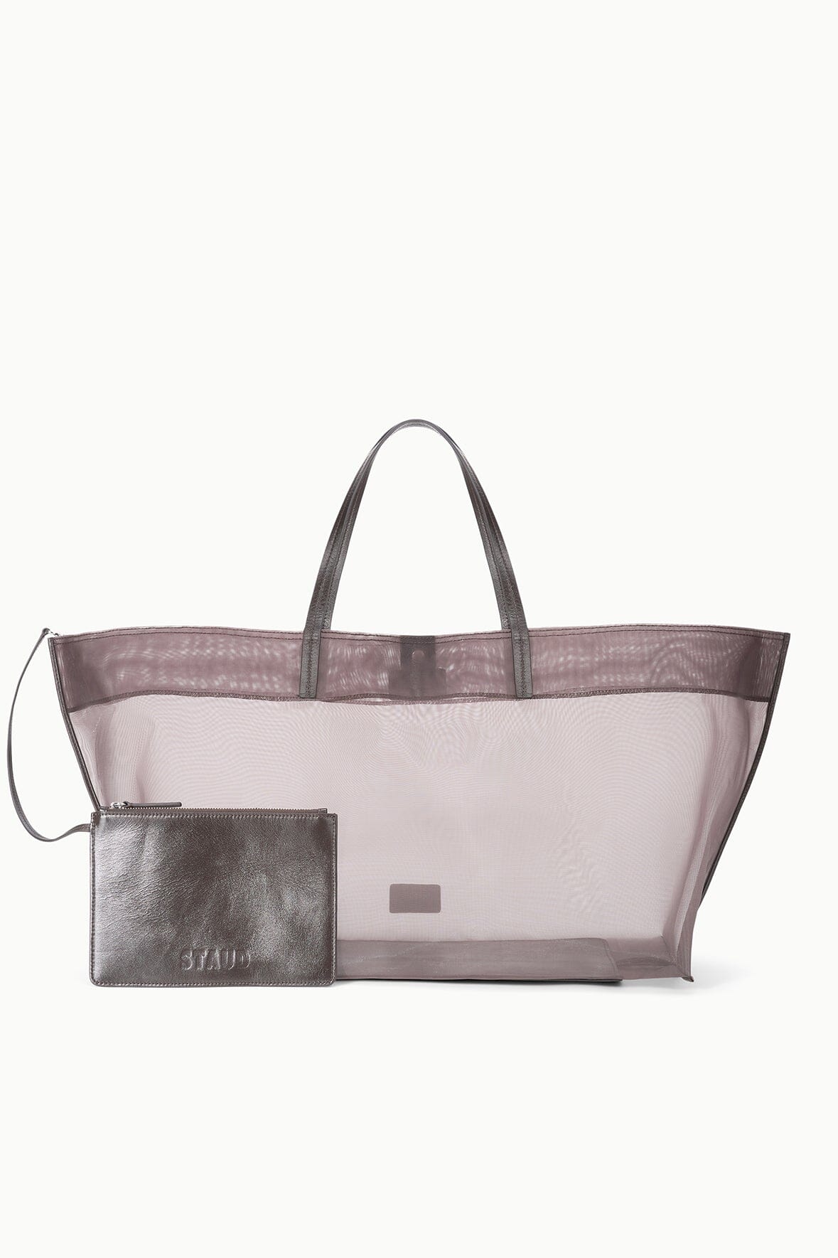 STAUD | Christos Large Mesh Tote Espresso