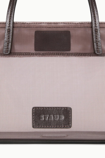 STAUD | Christos Mini Mesh Tote Espresso