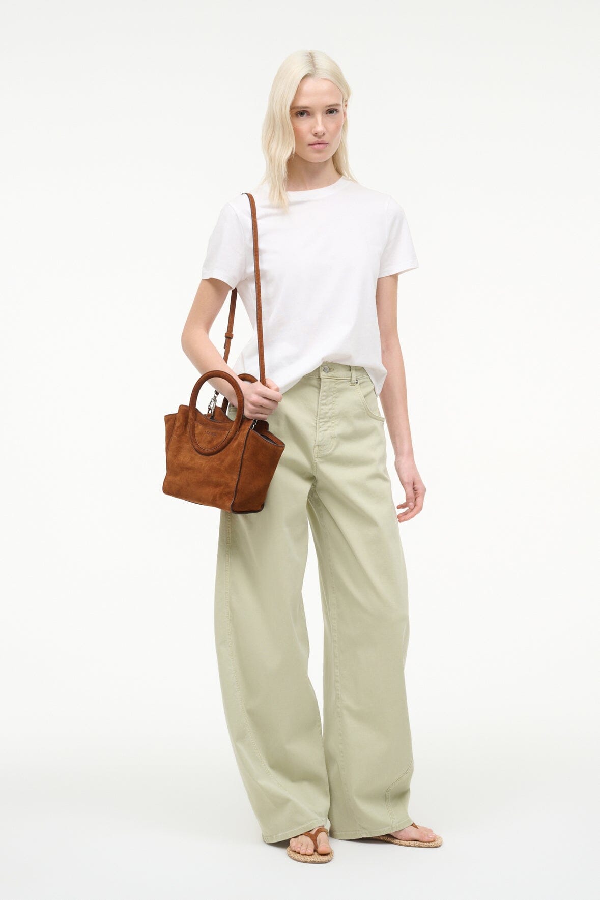 STAUD | Maude Mini Tote Tabac