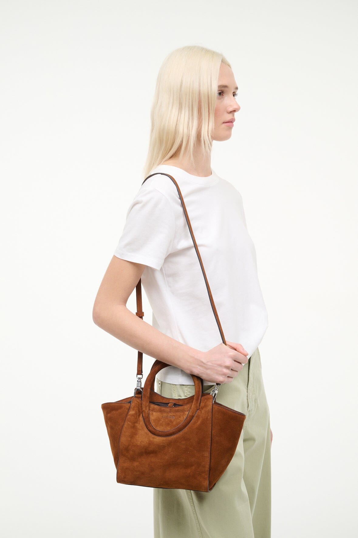STAUD | Maude Mini Tote Tabac