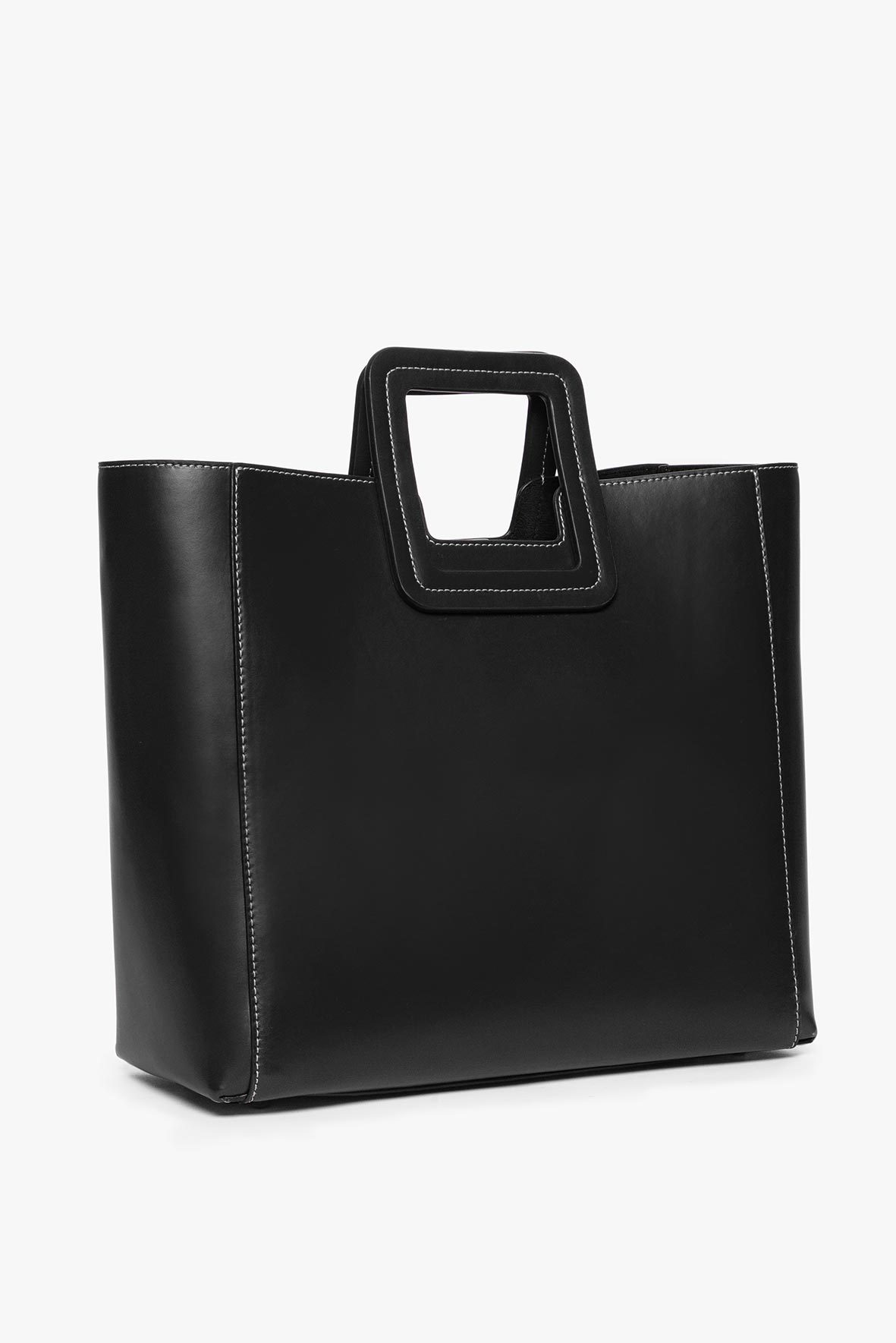 STAUD | Shirley Leather Bag - Black