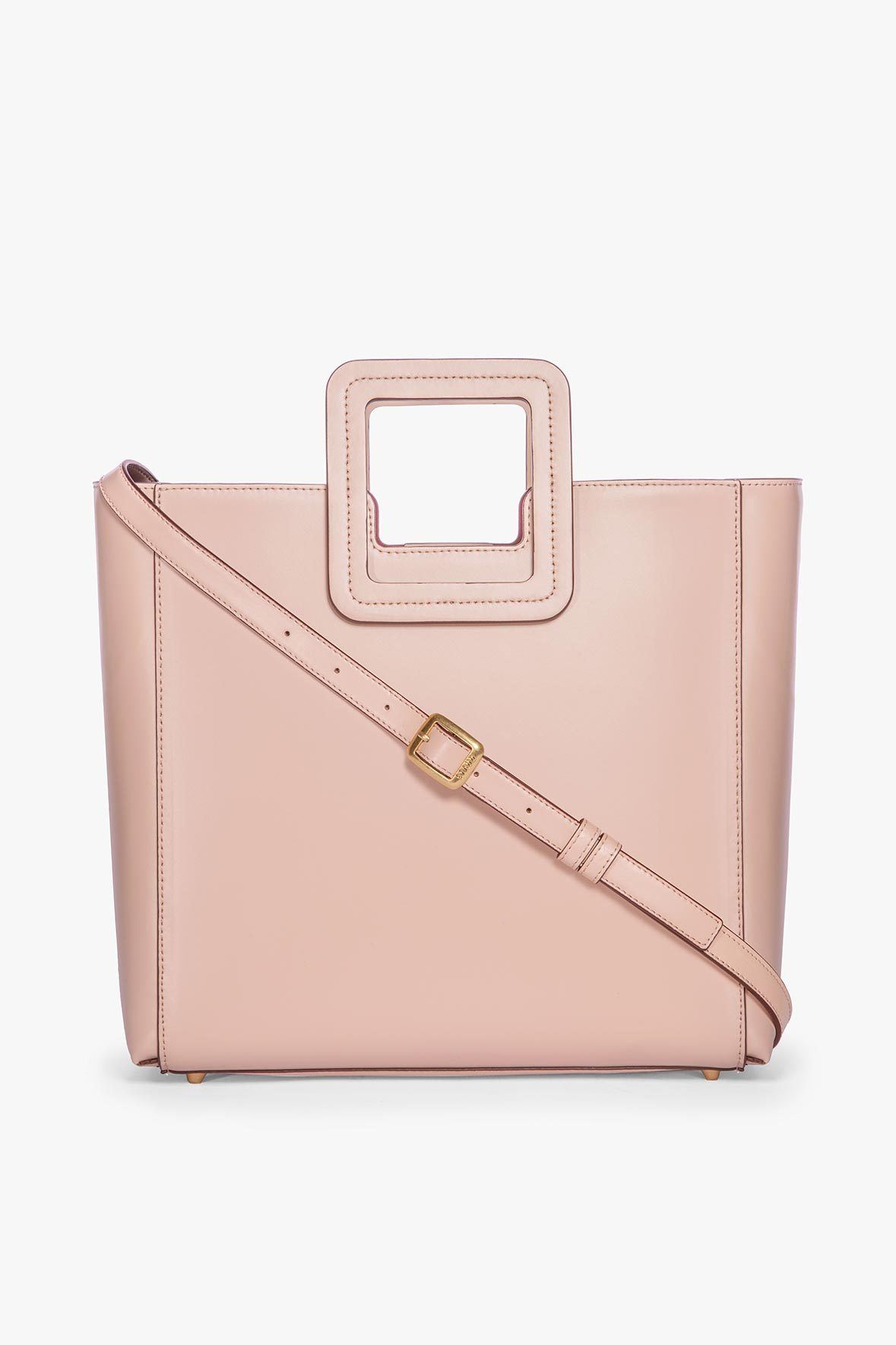 STAUD | Shirley Leather Bag - Blush