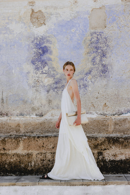 STAUD | Cuff Clutch Cream