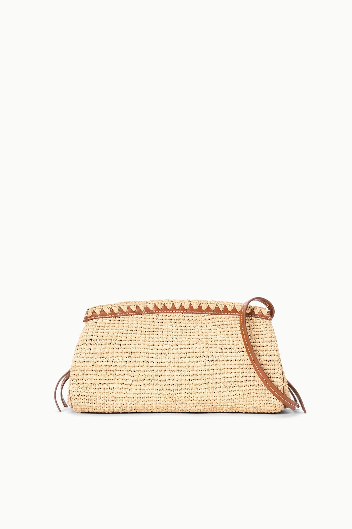 STAUD | Maude Convertible Clutch Natural Tan
