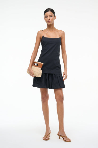 STAUD | Lena Clutch Natural/Tan