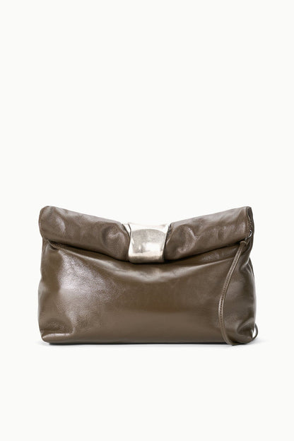 STAUD | Cuff Clutch Truffle