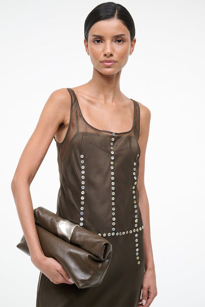 STAUD | Cuff Clutch Truffle