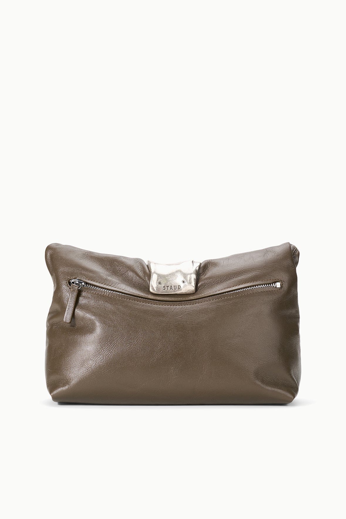 STAUD | Cuff Clutch Truffle