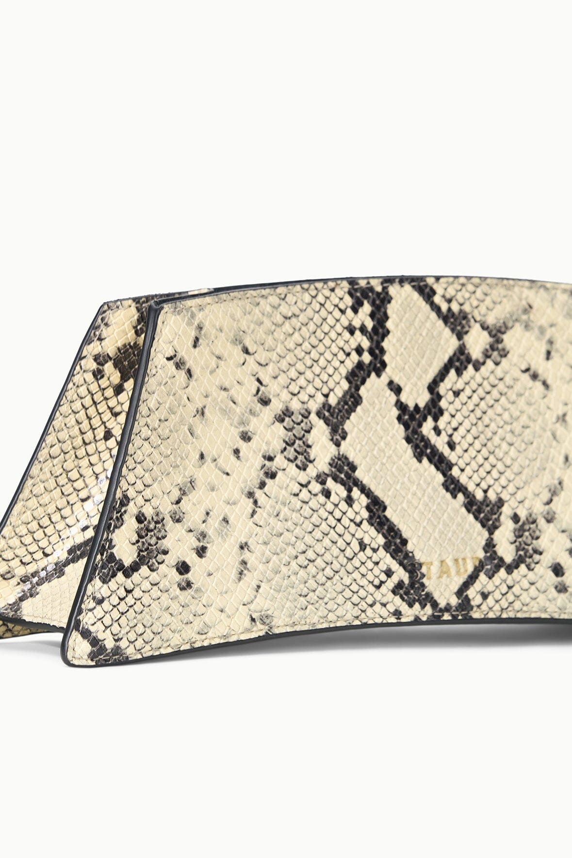 STAUD | Coco Shoulder Bag White Snake