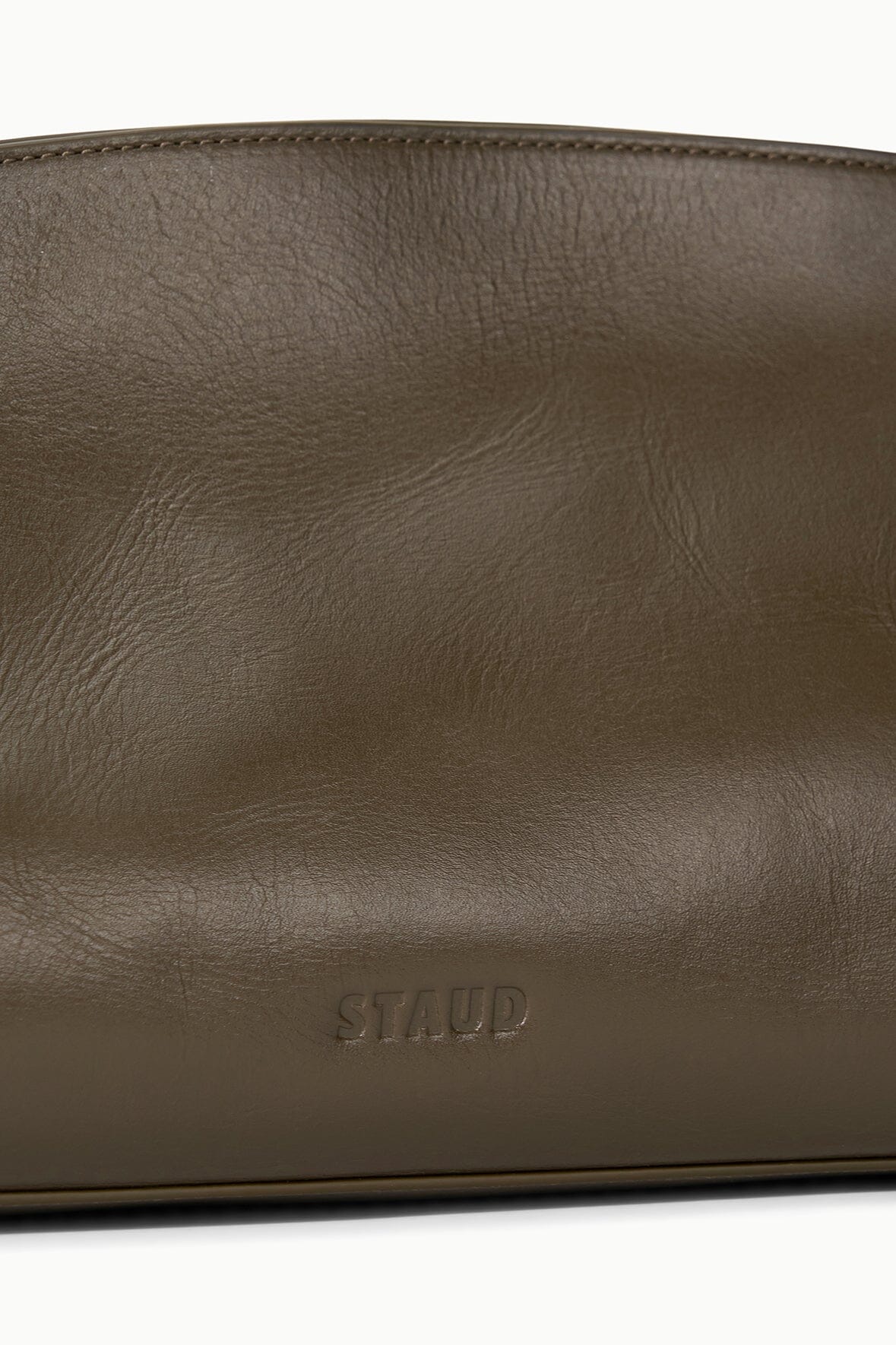 STAUD | Maude Soft Clutch Truffle