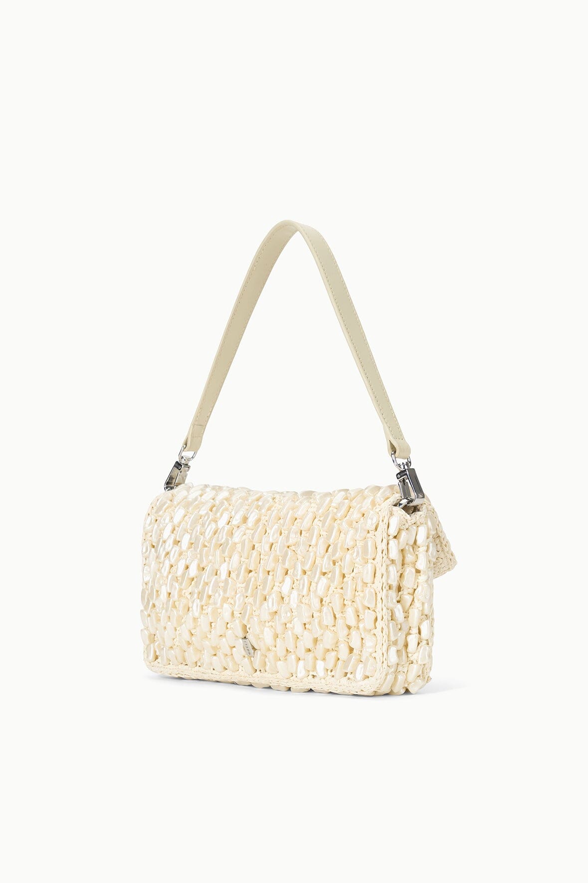 STAUD | Timmy Convertible Shoulder Bag Cream