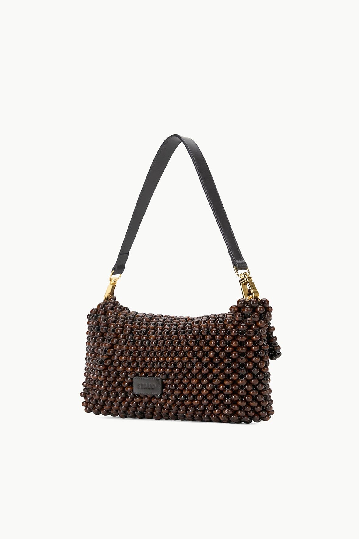 STAUD | Timmy Shoulder Bag Dark Brown