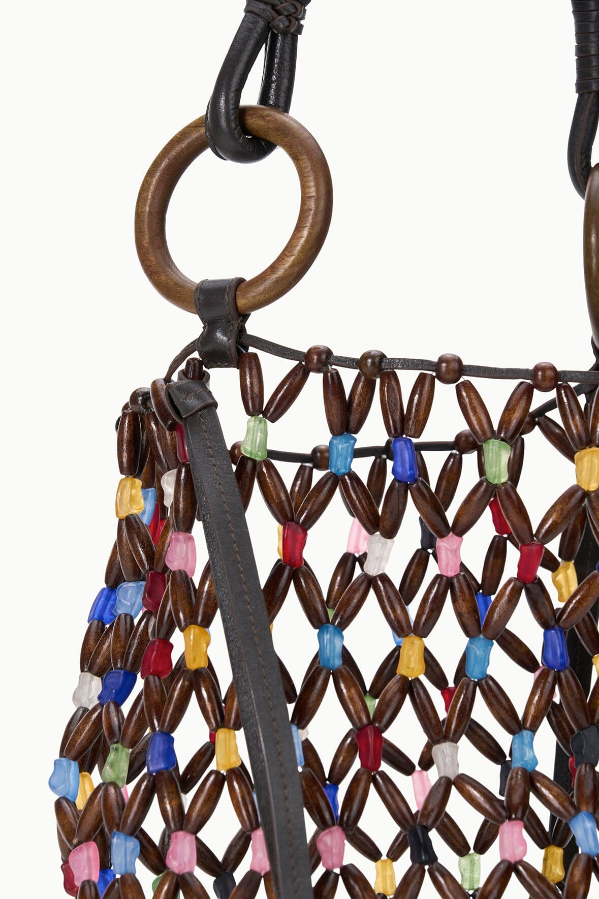 STAUD | Del Mar Bucket Bag Sea Glass Multi