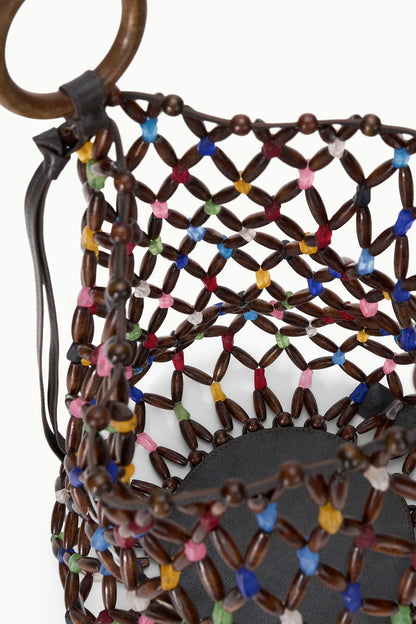 STAUD | Del Mar Bucket Bag Sea Glass Multi