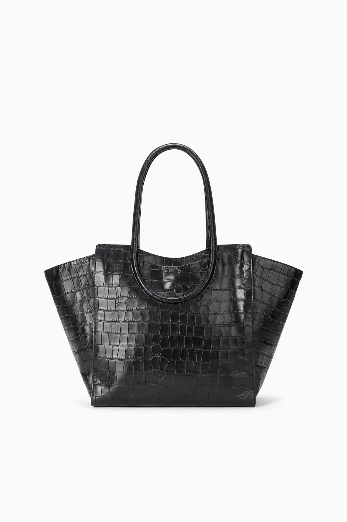 STAUD | Maude Tote Bag Black Croco