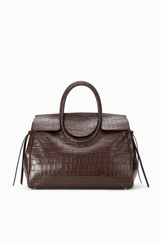 STAUD | Maude Carryall Espresso Croco