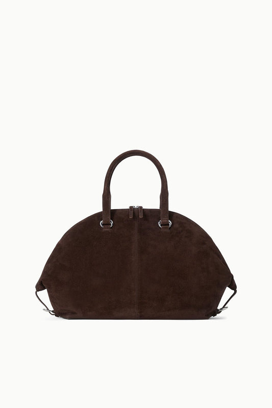 STAUD | Hester Satchel Espresso Suede