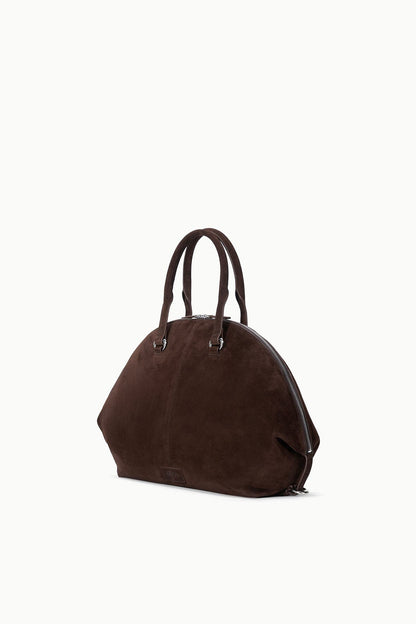 STAUD | Hester Satchel Espresso Suede