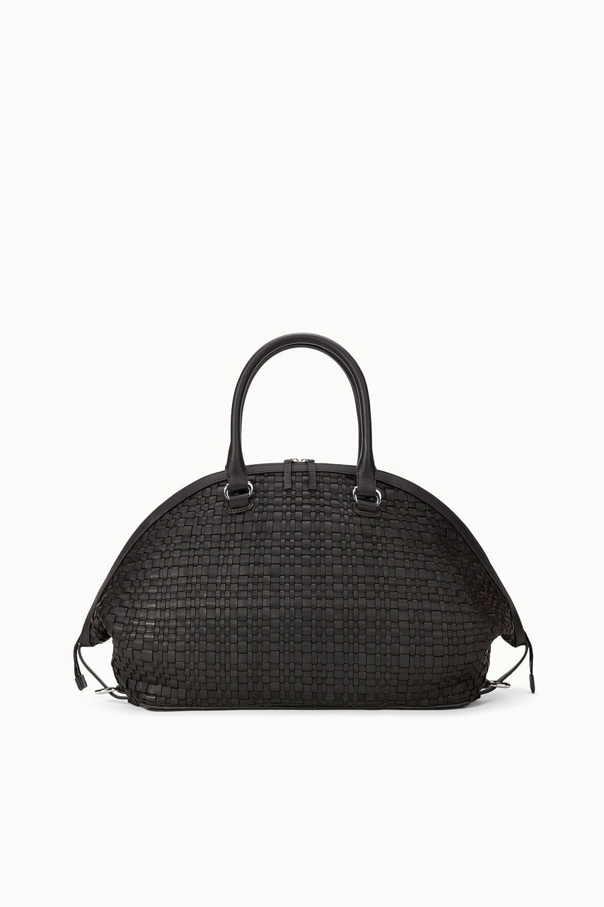 STAUD | Hester Satchel Espresso Woven